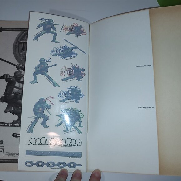 TMNT Tattos The Nightwatcher Activity Book and ZAK Design TMNT 10 oz Cup AS IS - Picture 11 of 13